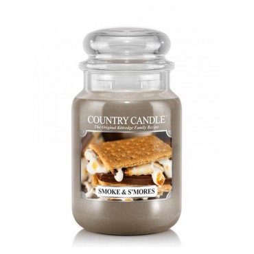 Duża świeca Smoke & S mores Country Candle