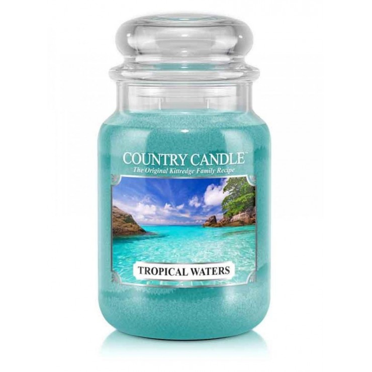Duża świeca Tropical Waters Country Candle