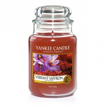 Duża świeca Vibrant Saffron Yankee Candle