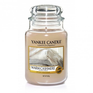 Duża świeca Warm Cashmere Yankee Candle