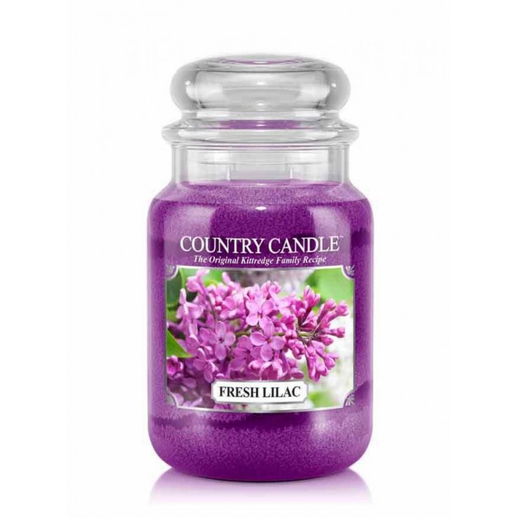 Duża świeca Fresh Lilac Country Candle