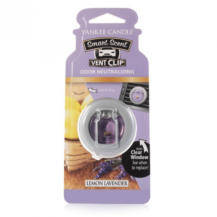 Car vent clip Lemon Lavender Yankee Candle