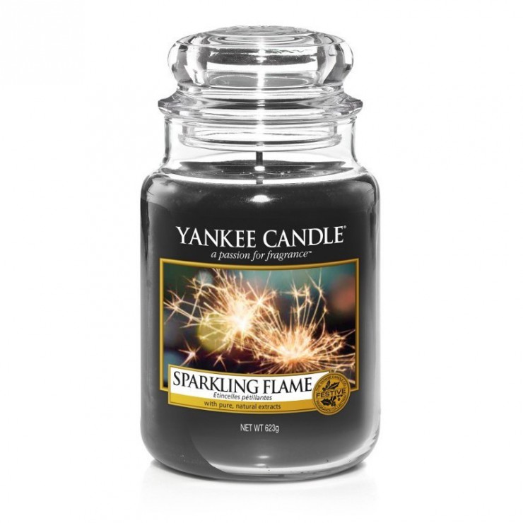 Duża świeca Sparkling Flame Yankee Candle