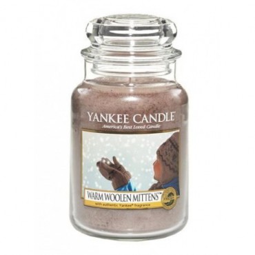 Duża świeca Warm Woolen Mittens Yankee Candle