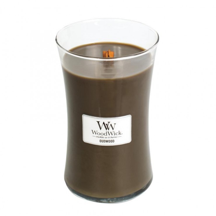 Duża Świeca Oudwood WoodWick Duża Świeca Oudwood WoodWick