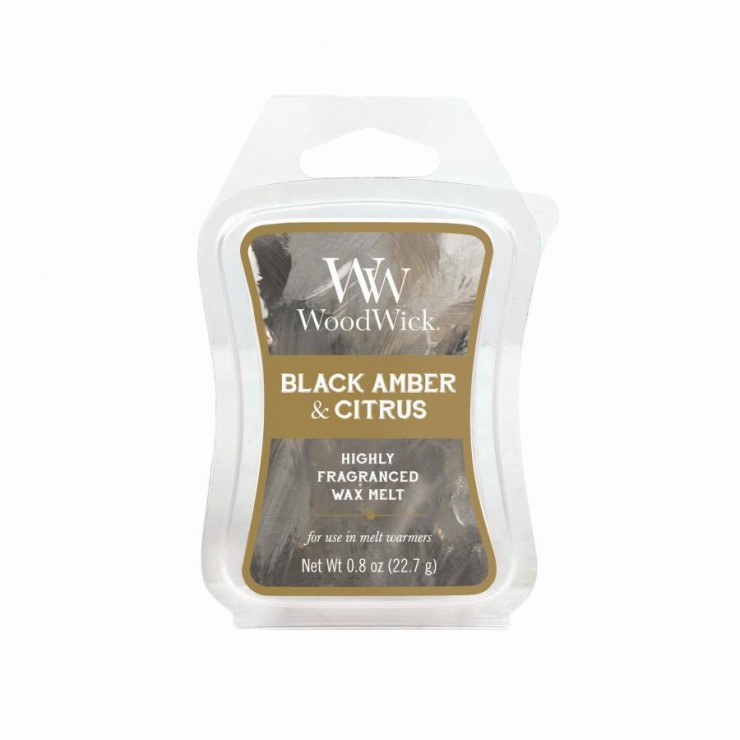 Wosk Artisan Black Amber & Citrus WoodWick