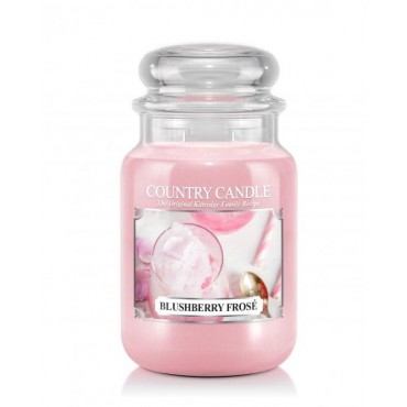 Duża świeca Blushberry Frose Country Candle