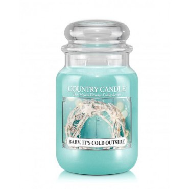 Duża świeca Baby, It's Cold Outside Country Candle