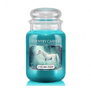 Duża świeca Unicorn Poop Country Candle