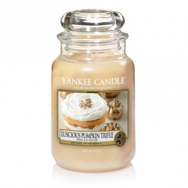 Duża świeca Luscious Pumpkin Trifle Yankee Candle