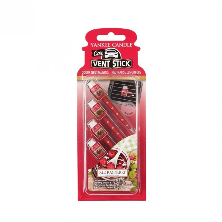 Car Vent Stick Red Raspberry Yankee Candle