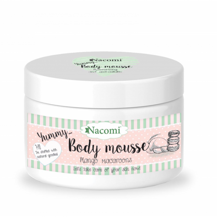 Mus do ciała wyszczuplający mango 180ml Nacomi Mus do ciała wyszczuplający mango 180ml Nacomi