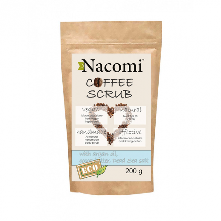 Peeling do ciała suchy kawa 200g Nacomi Peeling do ciała suchy kawa 200g Nacomi