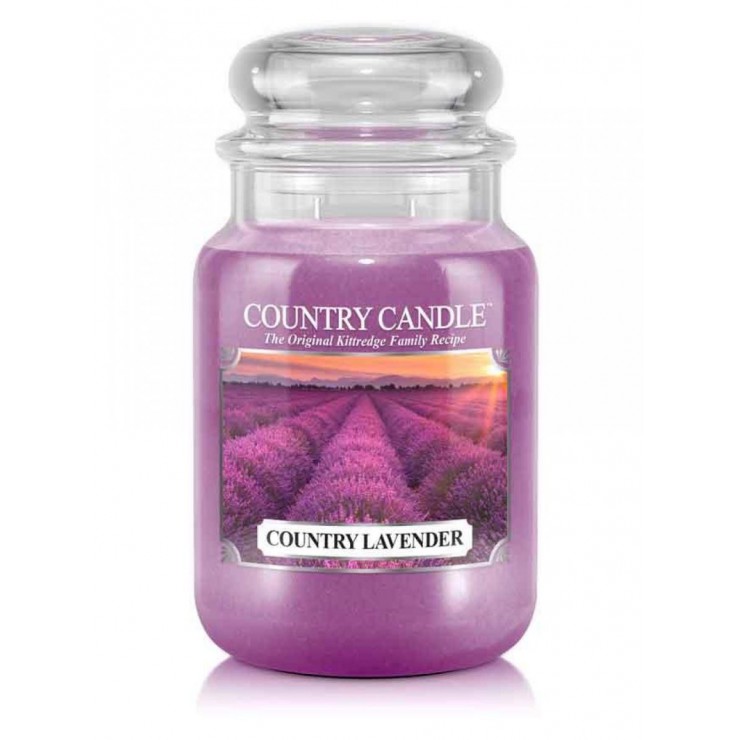 Duża świeca Country Lavender Country Candle Duża świeca Country Lavender Country Candle