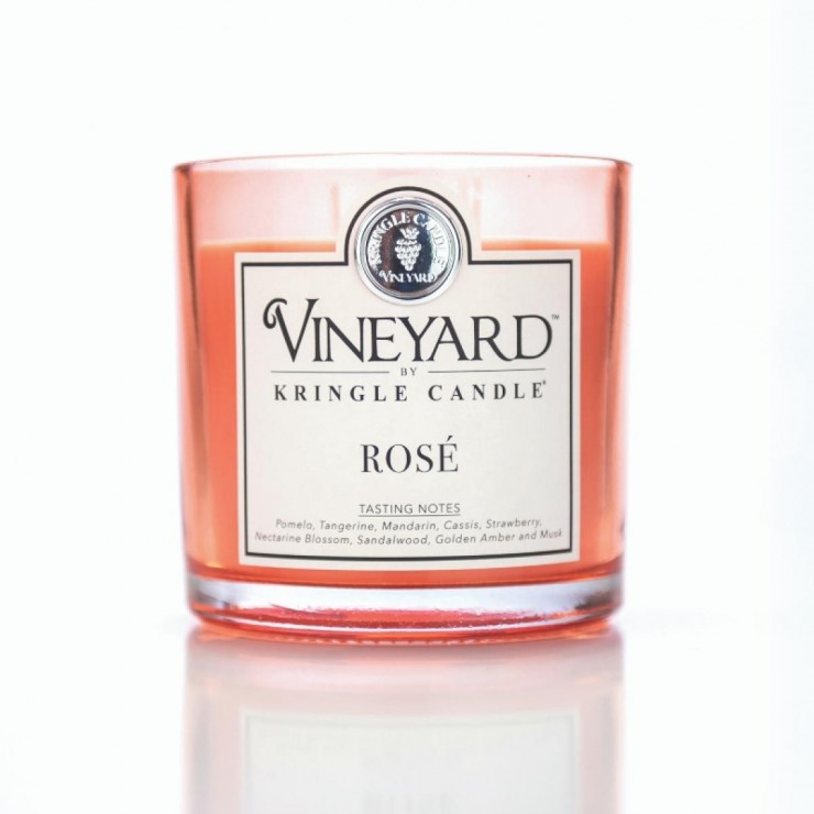 Tumbler Rose Vineyard Kringle Candle
