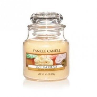 Mała świeca Vanilla Cupcake Yankee Candle