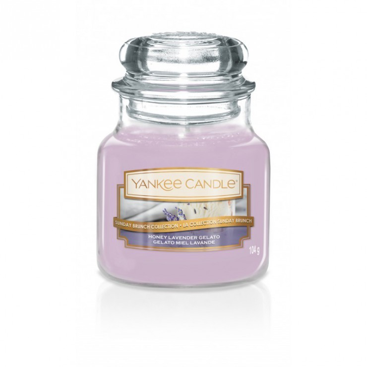Mała świeca Honey Lavender Gelato Yankee Candle