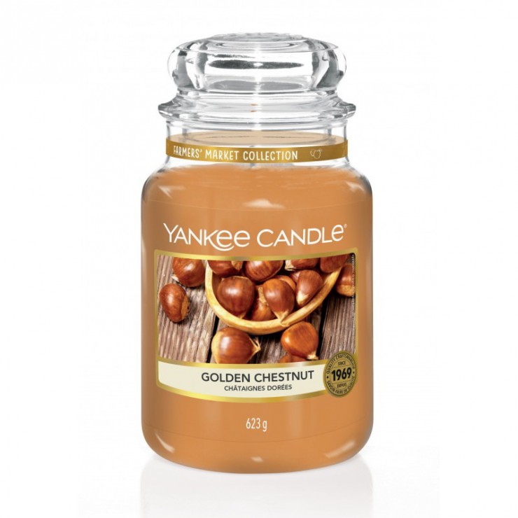 Duża świeca Golden Chestnut Yankee Candle