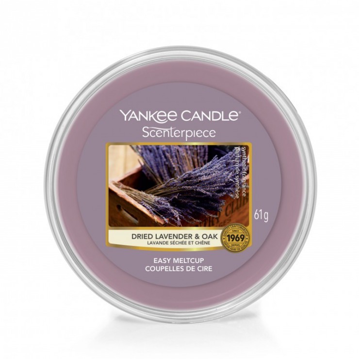 Wosk Scenterpiece Dried Lavender & Oak Yankee Candle