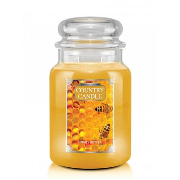 Duża świeca Honey Butter Country Candle