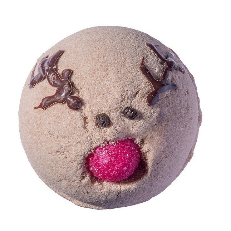 Musująca kula do kąpieli Run Rudolph Run Bomb Cosmetics