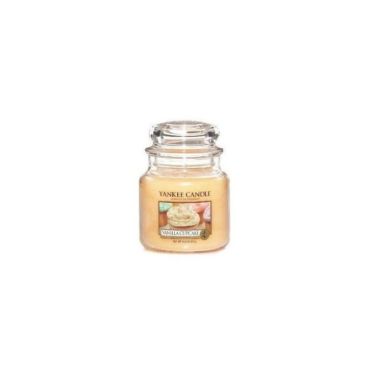 Średnia świeca Vanilla Cupcake Yankee Candle