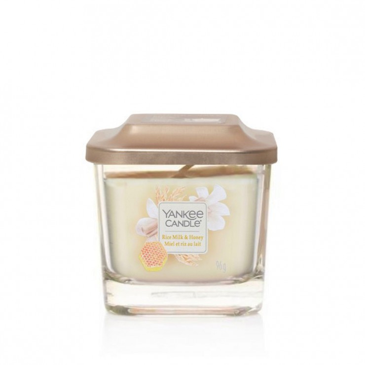 Elevation mała świeca Rice Milk & Honey Yankee Candle