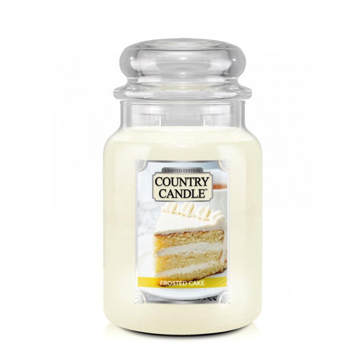 Duża świeca Frosted Cake Country Candle