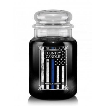 Duża świeca Protect And Serve Country Candle
