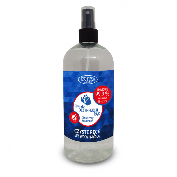Płyn do dezynfekcji rąk 500 ml Pachnąca Szafa Płyn do dezynfekcji rąk 500 ml Pachnąca Szafa