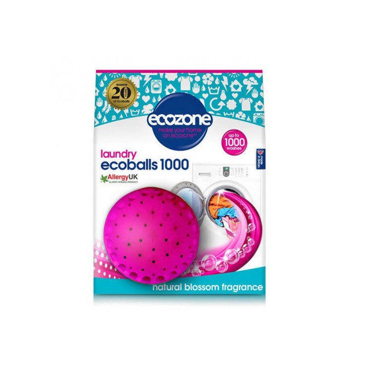Ecoballs kule piorące na 1000 prań Natural Blossom zapach kwiatowy Ecozone