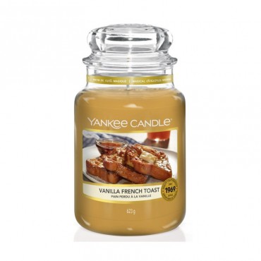 Duża świeca Vanilla French Toast Yankee Candle