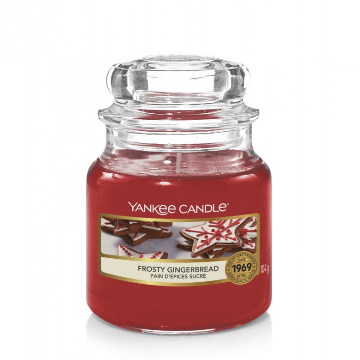 Mała świeca Frosty Gingerbread Yankee Candle Mała świeca Frosty Gingerbread Yankee Candle