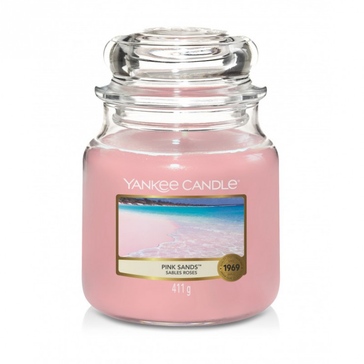 Średnia świeca Pink Sands Yankee Candle