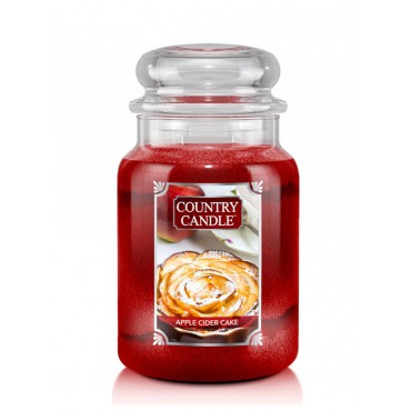 Duża świeca Apple Cider Cake Country Candle