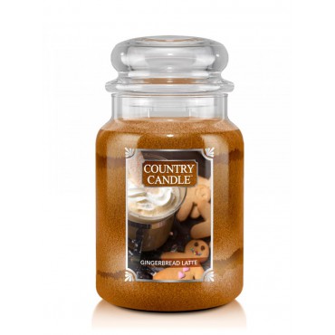 Duża świeca Gingerbread Latte Country Candle