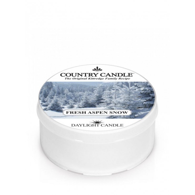 Daylight świeczka Fresh Aspen Snow Country Candle