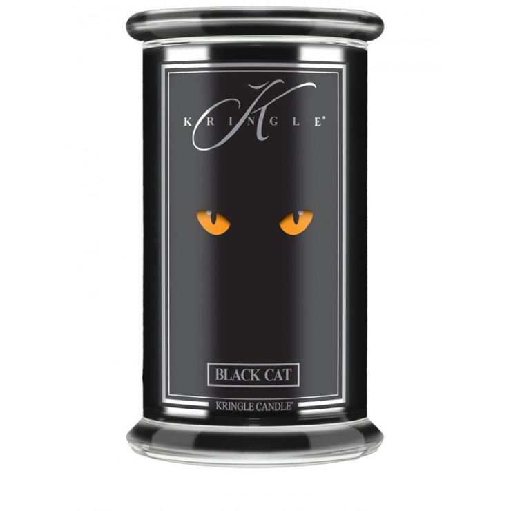 Duża świeca Black Cat Kringle Candle