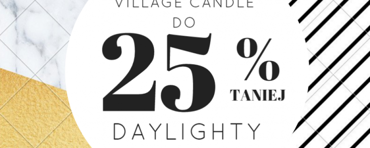Promocja Kringle Candle i Village Candle! do 25% rabatu!